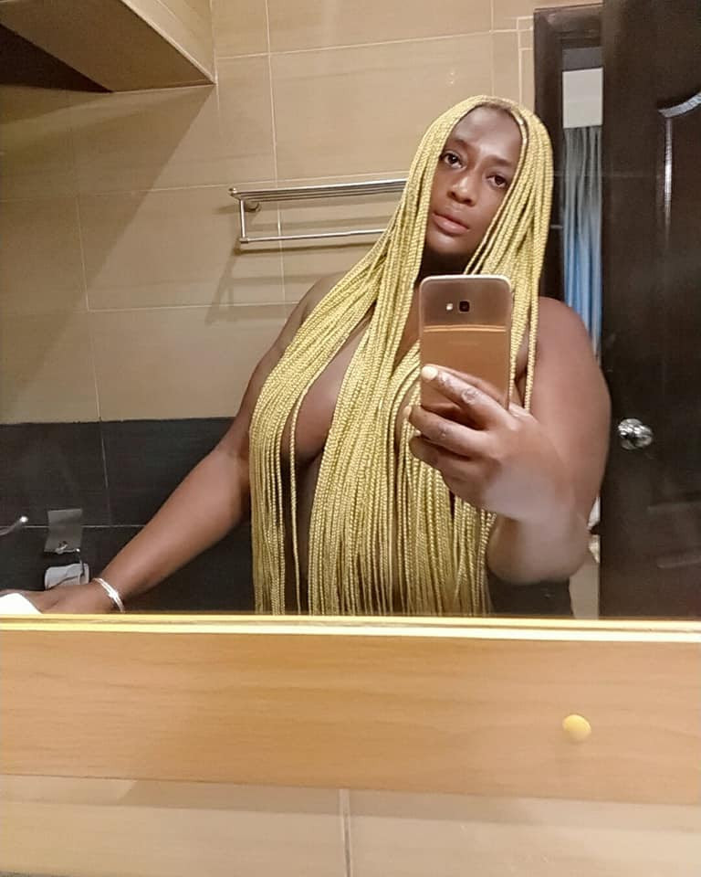 Nollywood actress Khyara Nwokora defends sharing her nude photos on social media
