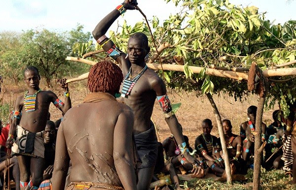 Nghi lễ đấu roi của bộ tộc Fulani