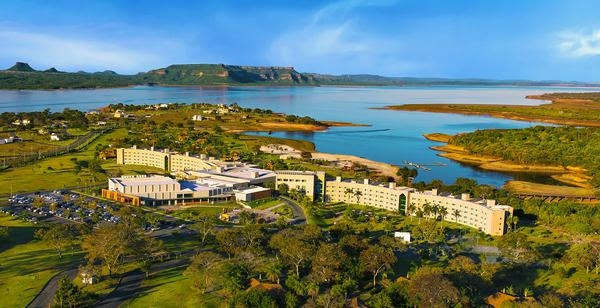 Malai Manso Resort vista aérea (Divulgação)