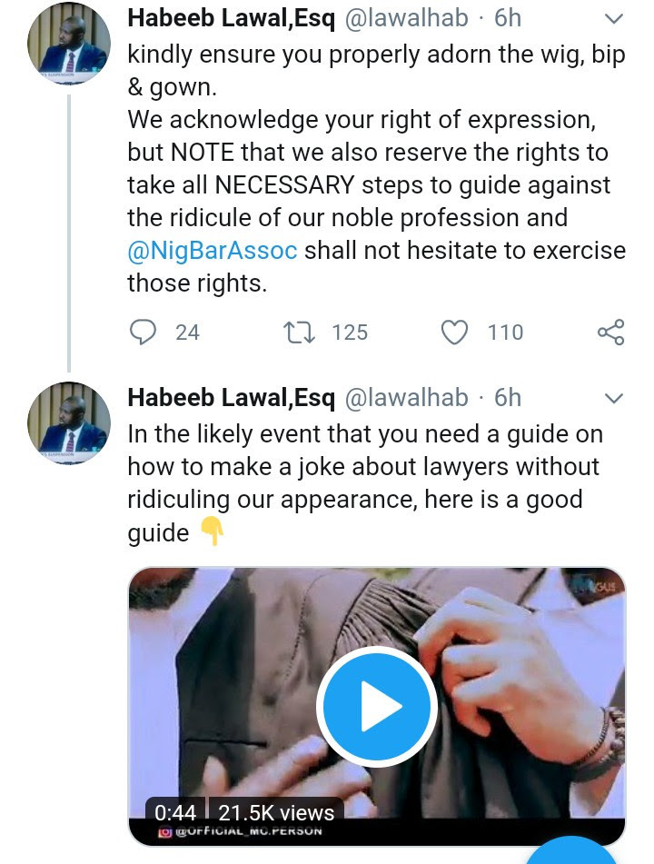 NBA calls out comedian Lasisi for