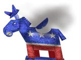 Illustration on Democratic Party breakdown by Alexander Hunter/The Washington Times