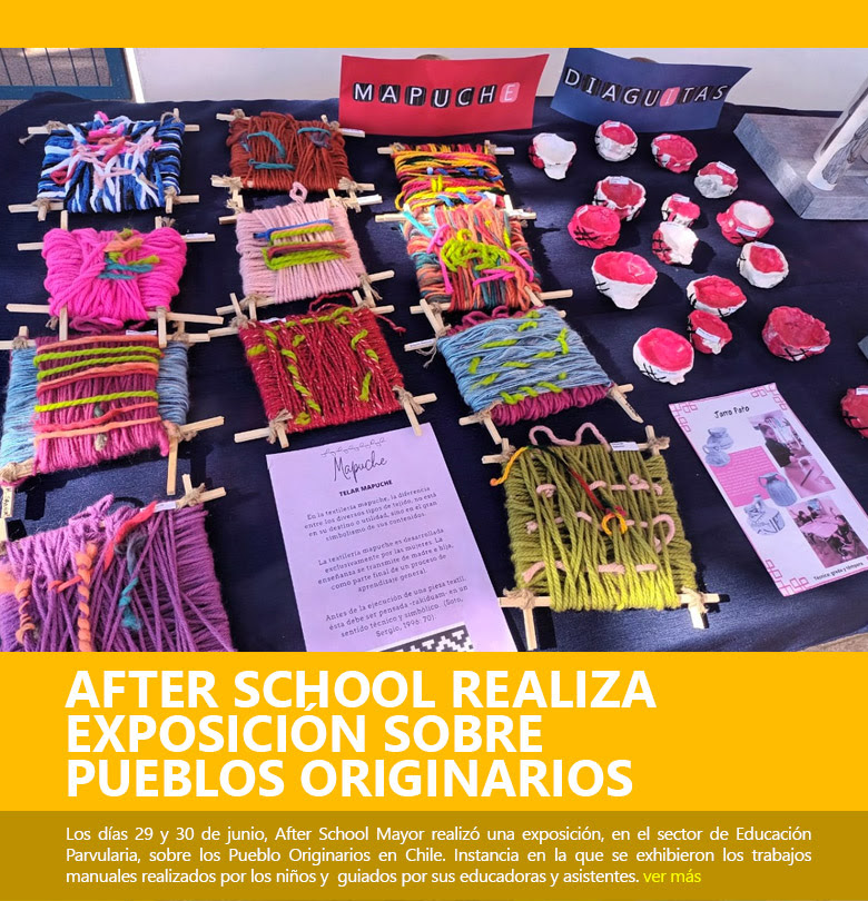 After School realiza exposición sobre Pueblos Originarios