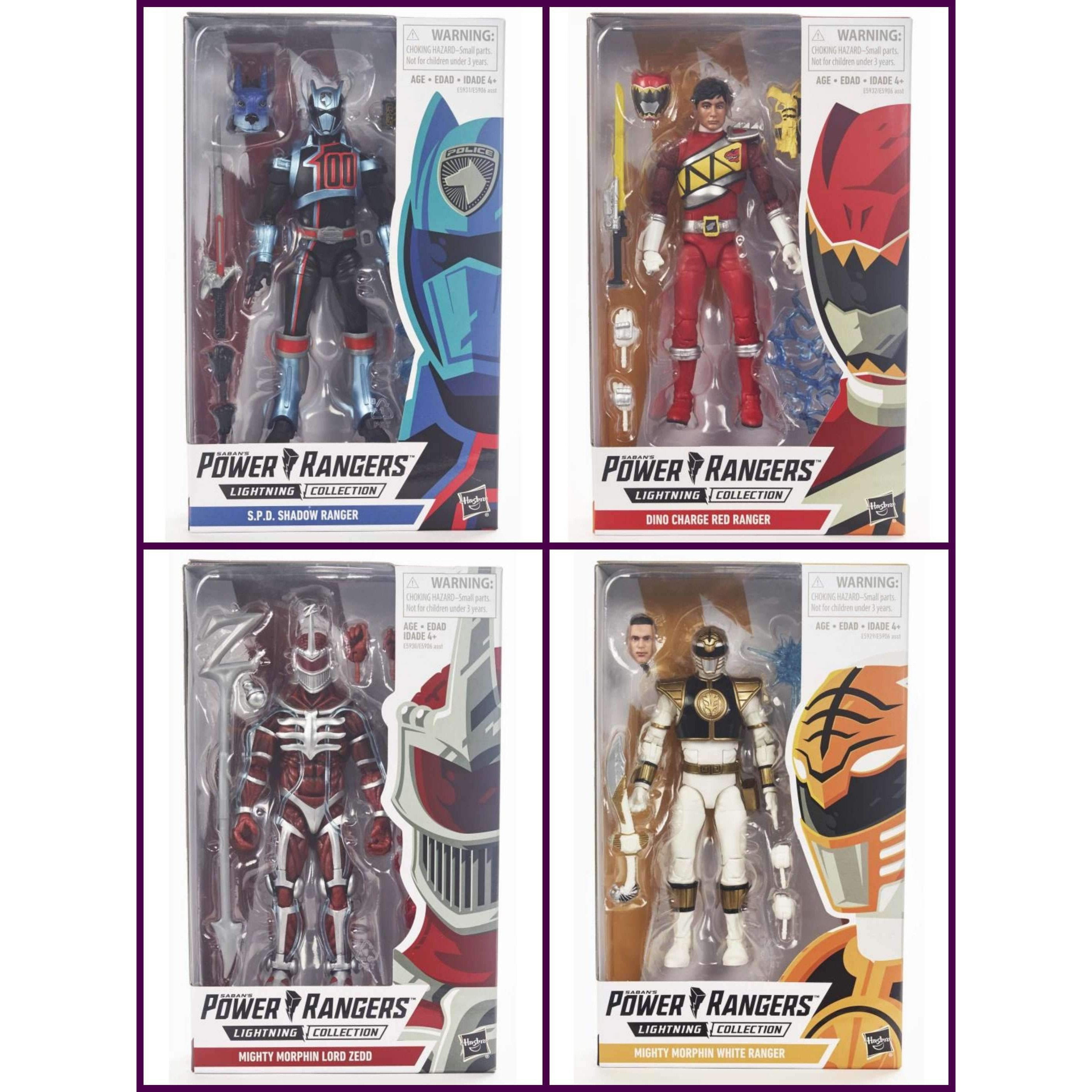 Image of Power Rangers Lightning Collection Wave 1 Set of 4 Figures