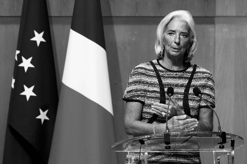 Christine Lagarde, directora gerente del Fondo Monetario Internacional (FMI), durante un seminario en París (Francia). / Foto: Christophe Karaba, Efe (archivo, setiembre de 2013) 