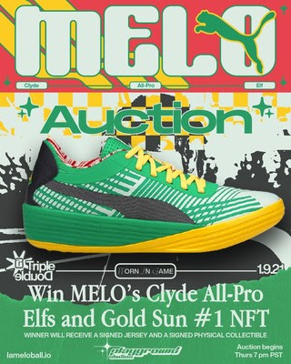 Auction to own rare LaMelo Ball memorabilia, including a signed pair of LaMelo Ball's shoes worn during his first career triple double game. LaMelo is the youngest ever to record a triple-double. The 24-hour auction starts on Thursday, June 17th at 7:00 PM PST // 10:00 PM EST. Auction to own rare LaMelo Ball memorabilia, including a signed pair of LaMelo Ball's shoes worn during his first career triple double game. LaMelo is the youngest ever to record a triple-double. The 24-hour auction starts on Thursday, June 17th at 7:00 PM PST // 10:00 PM EST.