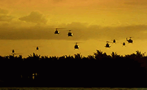 Huey Vietnam Ride Of The Valkyries GIF - HueyVietnam RideOfTheValkyries ...