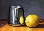 Lemon and silver creamer - Posted on Wednesday, January 14, 2015 by Aleksey Vaynshteyn