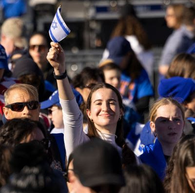 Image of People at March for Israel