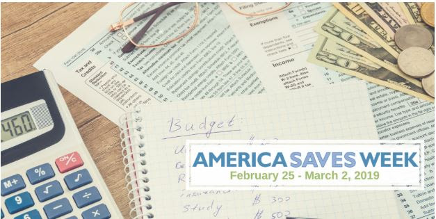 America Saves Week February 25-March 2, 2019