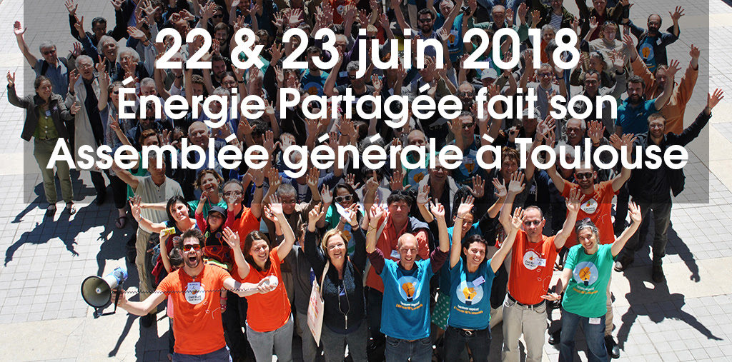 Vendredi 22 et samedi 23 juin, Énergie Partagée fait son Assemblée générale à Toulouse