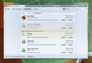 Firefox 4.0 UI Redesign, Latest Screenshots