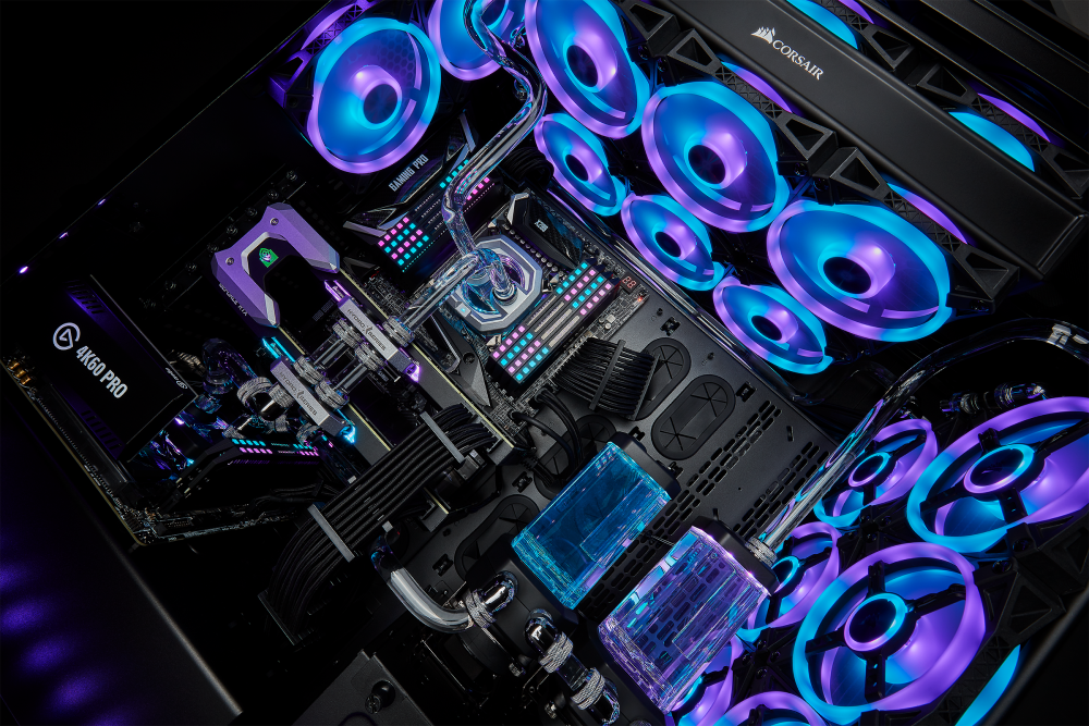 skovl Pointer med uret CORSAIR Launches iCUE QL RGB Fans for Spectacular Lighting from Any Angle -  EnosTech.com