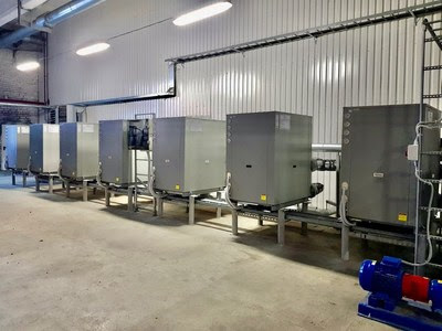 Project Of PHNIX HeatMax Series Heat Pump Water Chiller Project Of PHNIX HeatMax Series Heat Pump Water Chiller