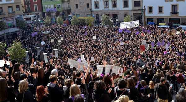 Greves e manifestações marcam o Dia da Mulher em Espanha