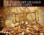 Upto 25% off on Silver & Gold coins@Flipkart