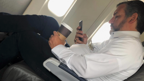 MASK MADNESS: American Air Is 'Reviewing' the Matter After Ted Cruz Photo'd Onboard Without a Mask