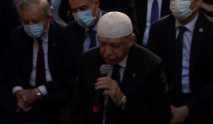 Muslims Scream ‘Allahu Akbar’
as Hagia Sophia Officially Becomes a Mosque
