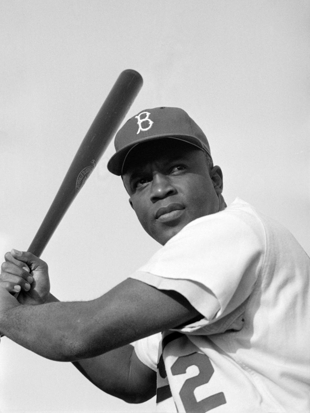 Jackie Robinson  Brooklyn Dodgers  1954