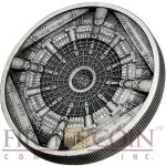 Cook Islands TEMPLE of HEAVEN BEIJING 4 Layer minting $20 Silver coin 100 g Antique finish 2015 Ultra High Relief Concave 3.2 oz