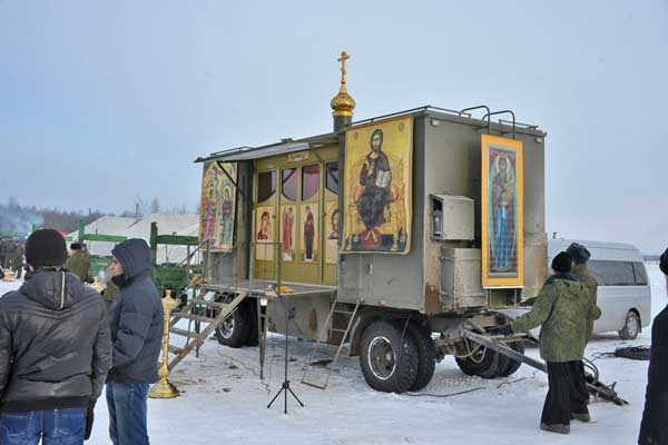 Đặc sắc nghi lễ ban phước cho vũ khí của Quân đội Nga - Ảnh 9.
