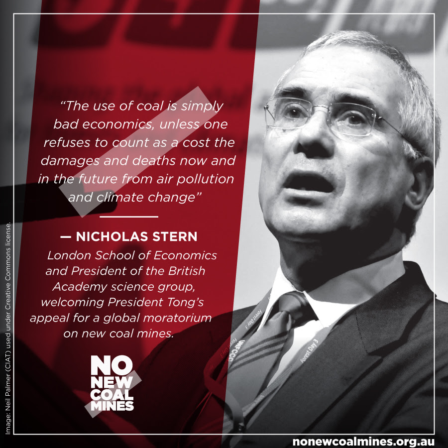 Nicholas Stern testimonial