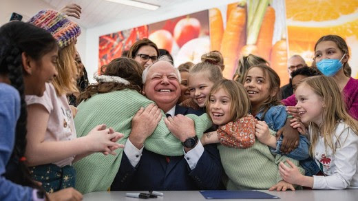 Universal Schoo Meals Bill Signing