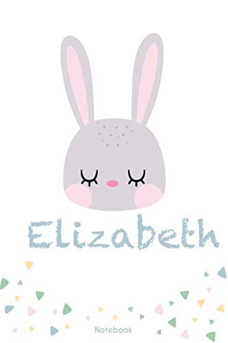 ELIZABETH NOTEBOOK: 120 pages with horizontal line. The perfect gift