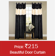 beautiful door curtain