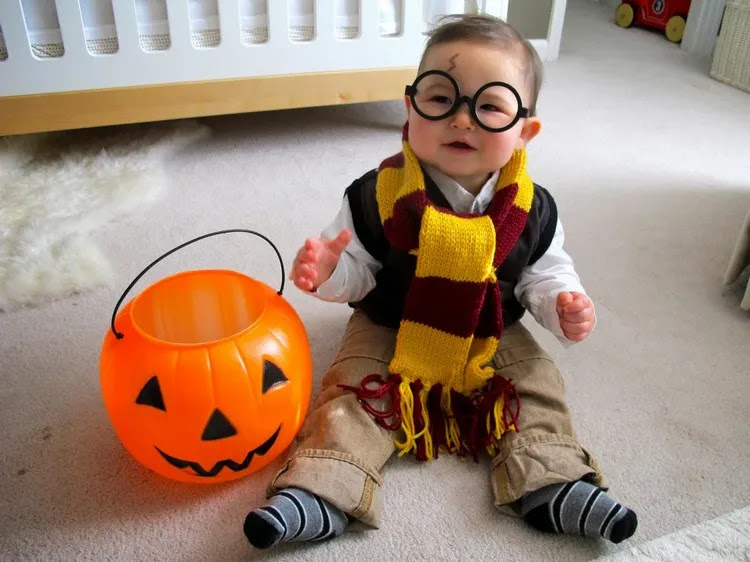 костюм на Хэллоуин для мальчика 18 месяцев, Гарри Поттер