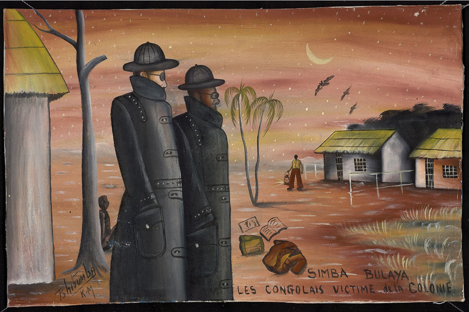 Tshibumba Kanda-Matulu (DRC), Simba Bulaya (‘Lions of Europe’), 1973.
