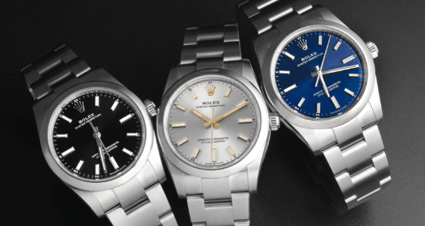 Rolex Oyster Perpetual 34mm "Sunray" Dials