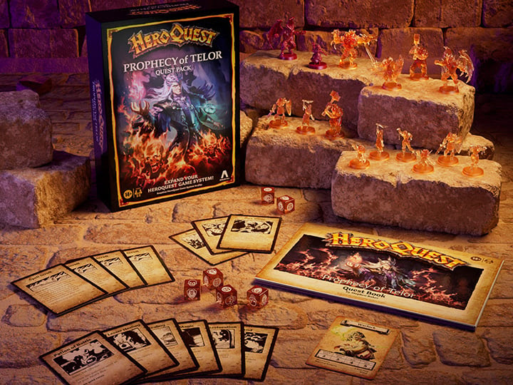 Hero Quest Prophecy of Telor & Spirit Queen's Torment Quest Packs