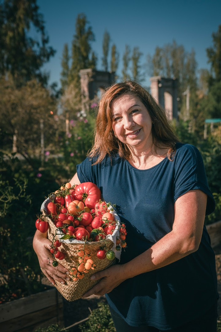 María Sance es doctora en Bromatología e investiga el tomate desde hace 15 años.