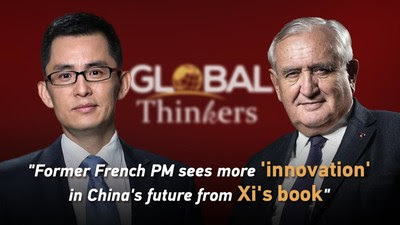 CGTN: Former French PM sees more 'innovation' in China's future from Xi's book 