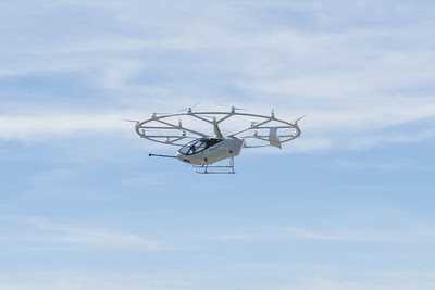 VoloCity prototype flight testing in Germany VoloCity prototype flight testing in Germany