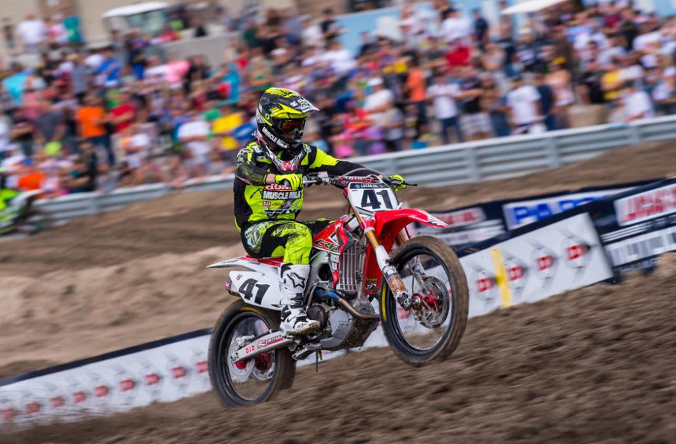 Canard makes his anticipated return to the Lucas Oil Pro Motocross Championship this weekend.Photo: Simon Cudby 