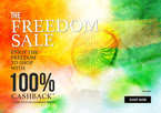Trendin Freedom Sale Get 100% Cashback