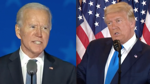 Biden Campaign Issues Veiled Threat to Trump: 'U.S. Gov't is Perfectly Capable of Escorting Trespassers Out of the White House'