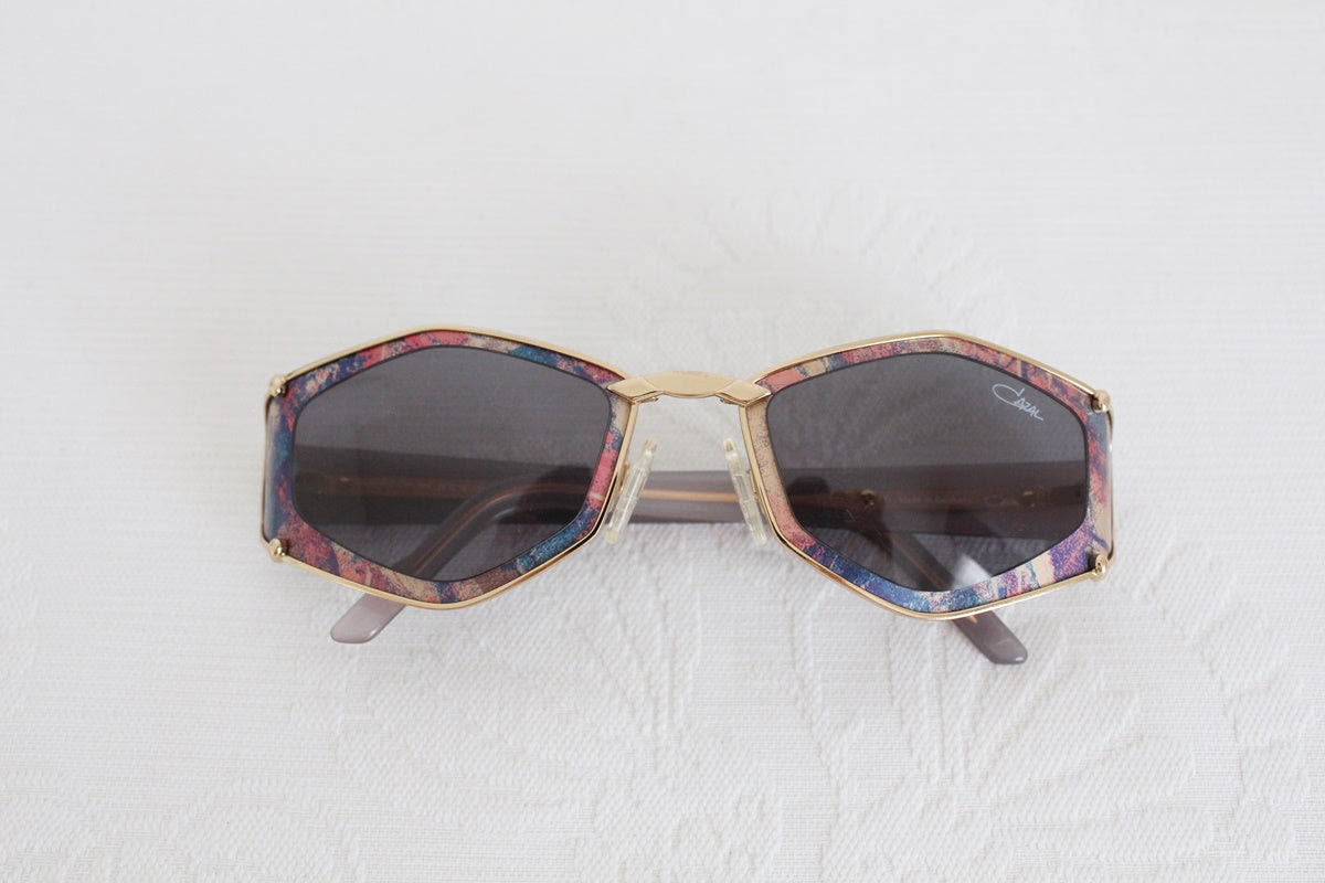 CAZAL DESIGNER VINTAGE 80'S SUNGLASSES