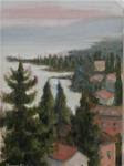 View of Lake Garda fom the Convent of San Tomaso - Posted on Friday, November 14, 2014 by Judy Elias