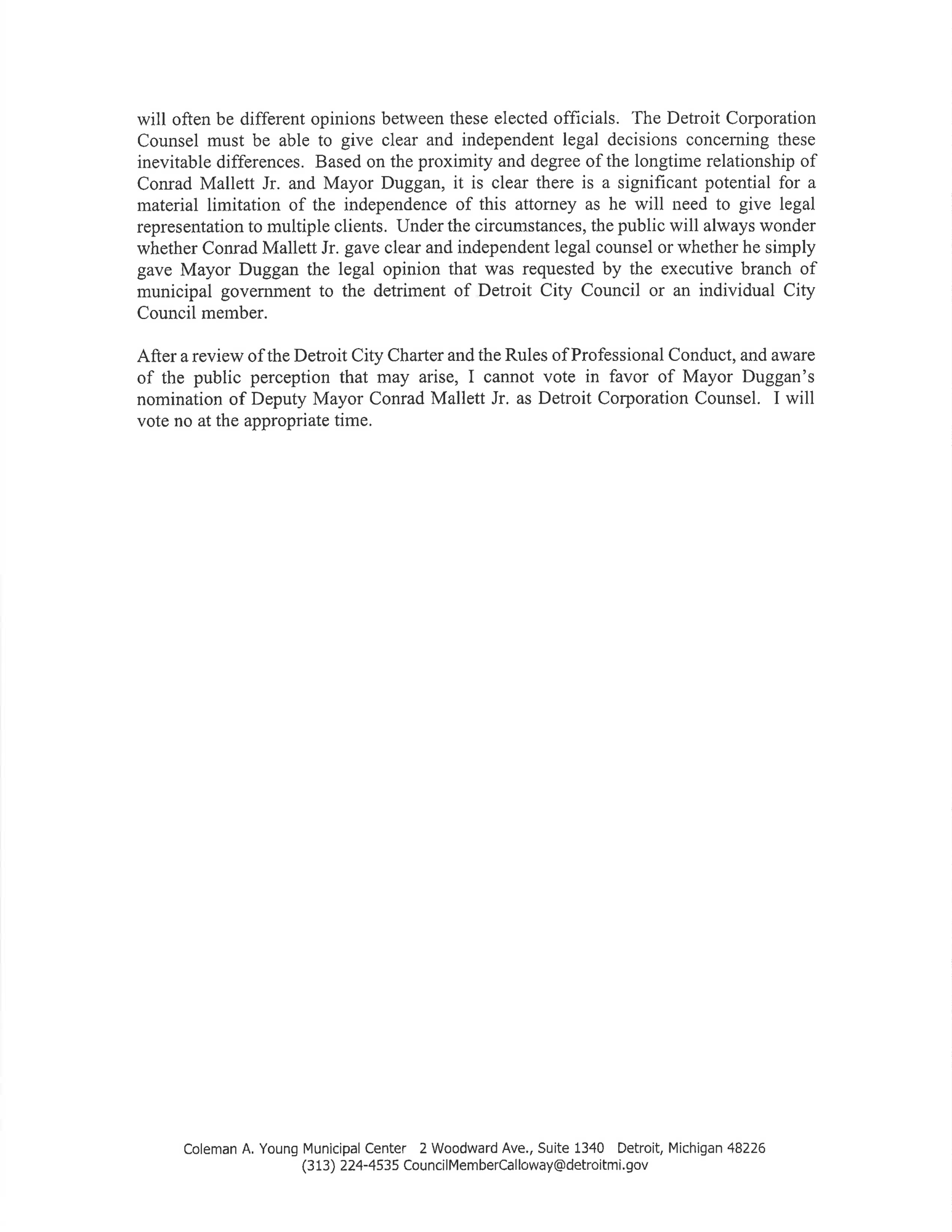Statement re nomination of Mallett-filed_Page_2 Statement re nomination of Mallett
