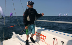 Dylan Flack- family sailing J/70