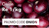 Bangalore only - Onion 1 Rs...