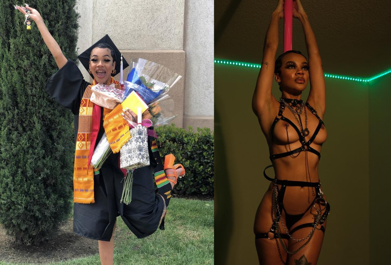 Educated sex worker rejoices as she graduates but makes it clear she