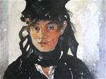 Berthe Morisot (After Manet) - Posted on Friday, January 2, 2015 by Christine Lally