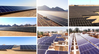 Sungrow delivered a package of solar projects in Sharm El-Sheikh, Egypt