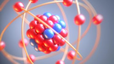 Atom Matter Model Illustration