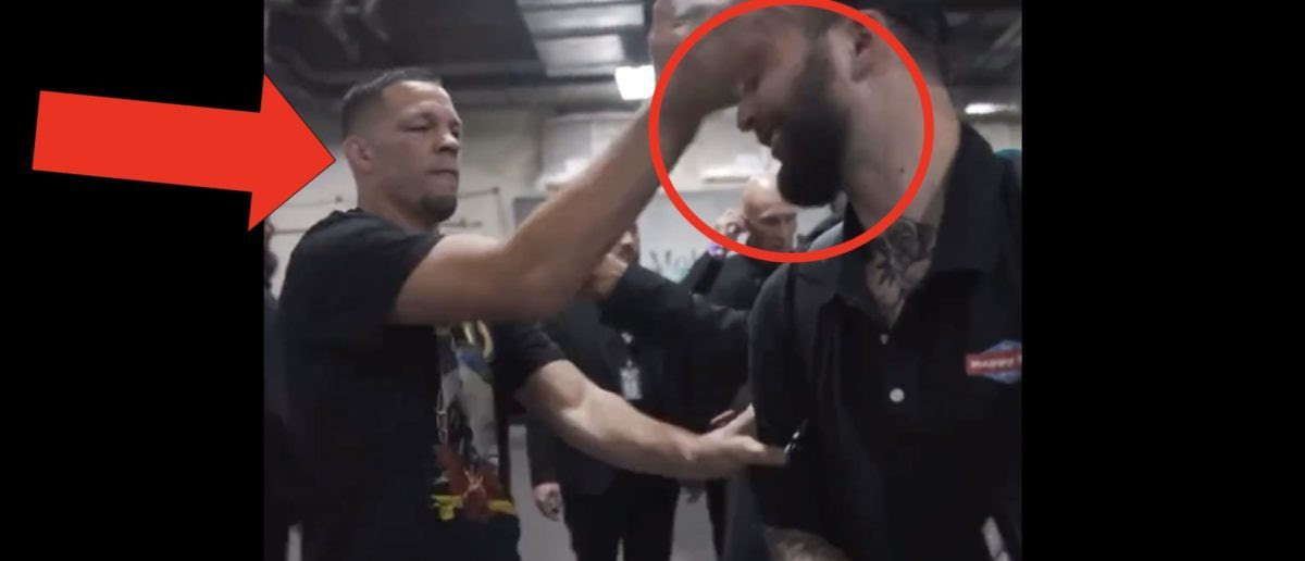 Nate Diaz Appears To Attack A Reporter In Viral Video