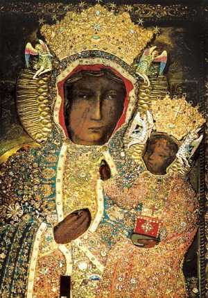 Maryja w wizerunku jasnogórskim - Królowa Polski Maryja w wizerunku jasnogórskim - Królowa Polski