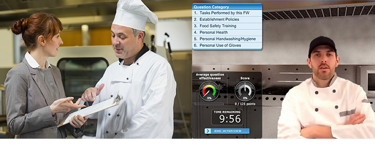 Images of kitchen managers for food safety education month newsletter